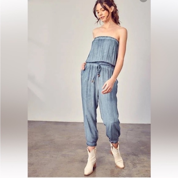 Mustard Seed Miranda  Sleeveless Jumpsuit - Picture 2 of 13